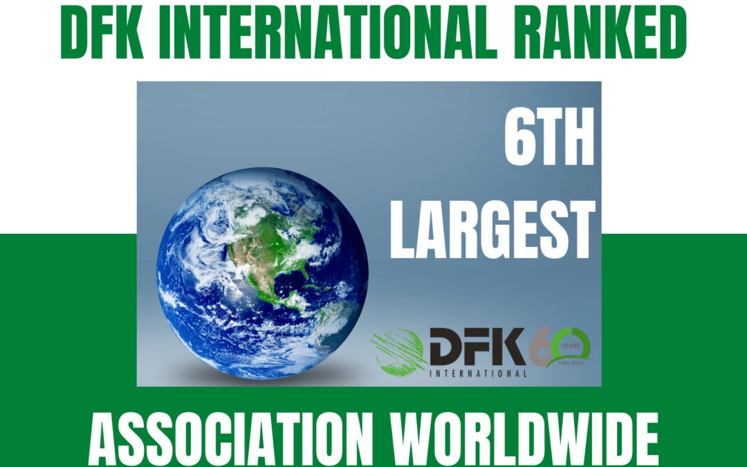 DFK ranked sixth largest association in the world